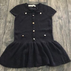Hope & Henry Black Sweater Dress